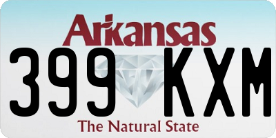AR license plate 399KXM