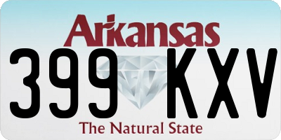 AR license plate 399KXV