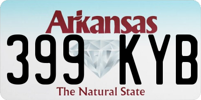 AR license plate 399KYB