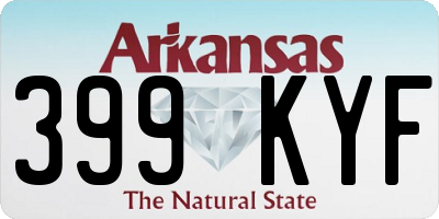 AR license plate 399KYF