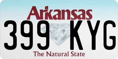 AR license plate 399KYG