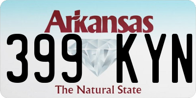 AR license plate 399KYN