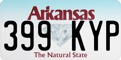 AR license plate 399KYP