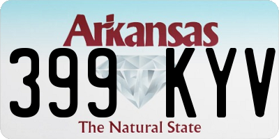 AR license plate 399KYV