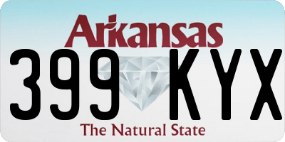 AR license plate 399KYX