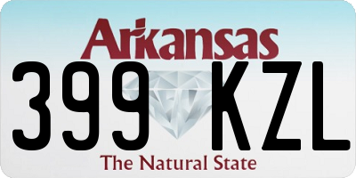 AR license plate 399KZL