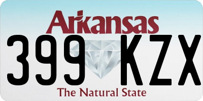 AR license plate 399KZX