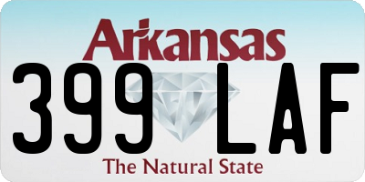 AR license plate 399LAF