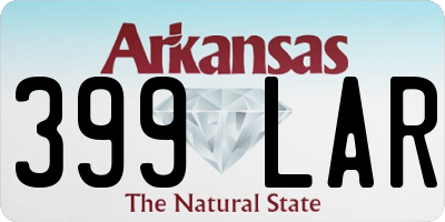 AR license plate 399LAR
