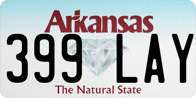 AR license plate 399LAY