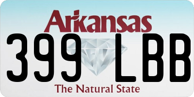 AR license plate 399LBB