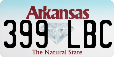 AR license plate 399LBC