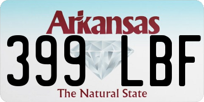 AR license plate 399LBF