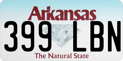 AR license plate 399LBN