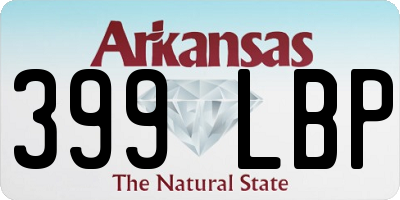AR license plate 399LBP