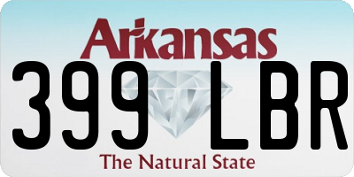 AR license plate 399LBR