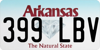 AR license plate 399LBV