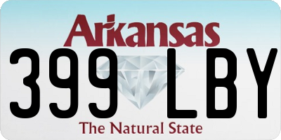 AR license plate 399LBY