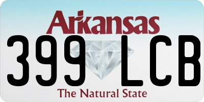 AR license plate 399LCB