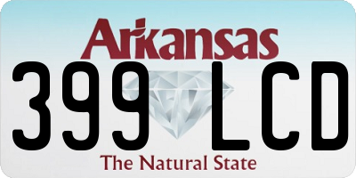 AR license plate 399LCD