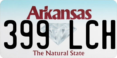 AR license plate 399LCH