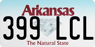 AR license plate 399LCL