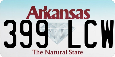 AR license plate 399LCW