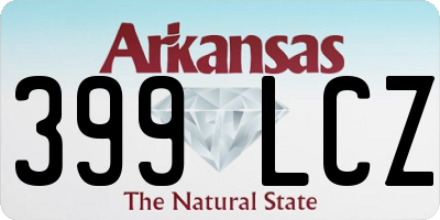 AR license plate 399LCZ