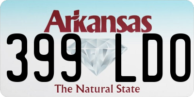 AR license plate 399LDO