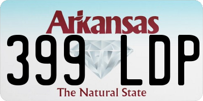 AR license plate 399LDP