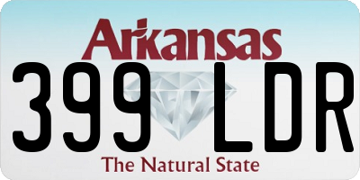 AR license plate 399LDR