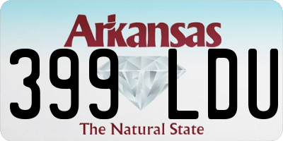 AR license plate 399LDU