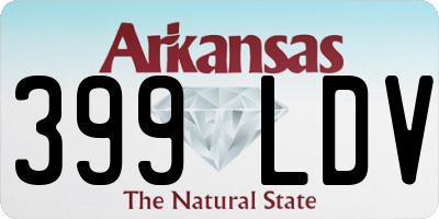 AR license plate 399LDV
