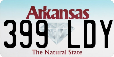 AR license plate 399LDY