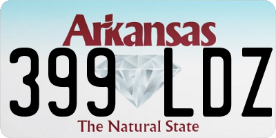 AR license plate 399LDZ
