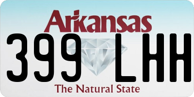 AR license plate 399LHH