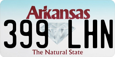 AR license plate 399LHN