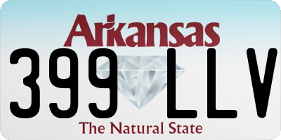 AR license plate 399LLV
