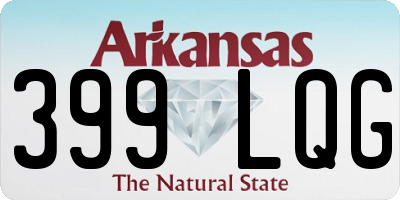 AR license plate 399LQG