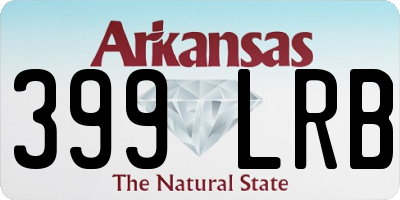 AR license plate 399LRB