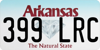 AR license plate 399LRC