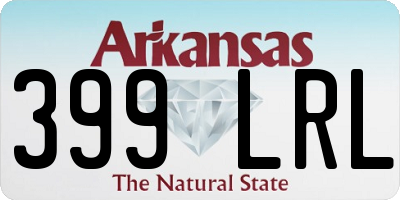 AR license plate 399LRL