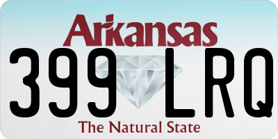 AR license plate 399LRQ