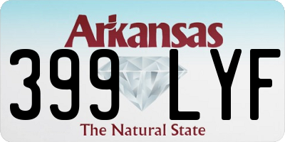 AR license plate 399LYF