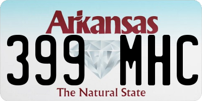 AR license plate 399MHC