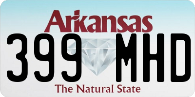 AR license plate 399MHD