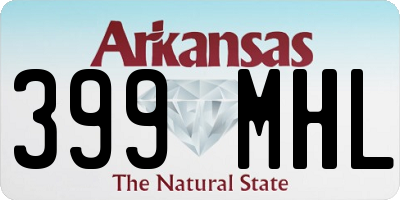 AR license plate 399MHL