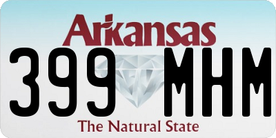 AR license plate 399MHM