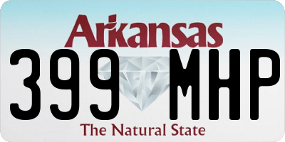AR license plate 399MHP