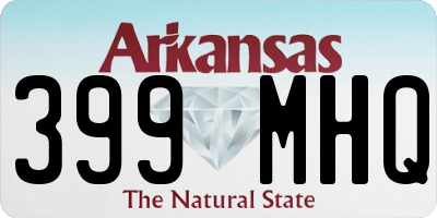 AR license plate 399MHQ
